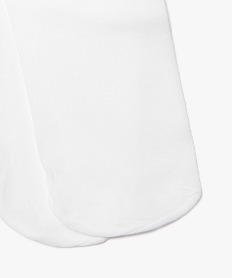 collants fille semi-opaques unis (lot de 2) blanc collants2815801_4