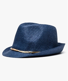 chapeau facon panama avec liens tresses bleu sacs bandouliere2831601_1