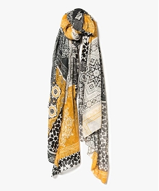 23VILL2 noir ACCESSOIRE JAUNE:40588950952-Polyester////