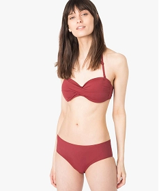 bas de maillot de bain femme forme shorty rouge bas de maillots de bain2890201_1