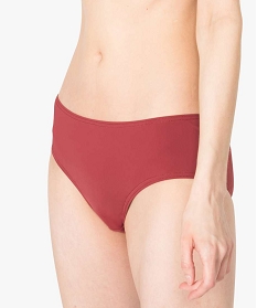 bas de maillot de bain femme forme shorty rouge bas de maillots de bain2890201_2