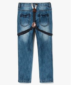 jean straight a bretelles gris jeans2916301_3