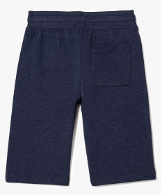 bermuda garcon a taille elastiquee en jersey bleu shorts bermudas et pantacourts2943201_2