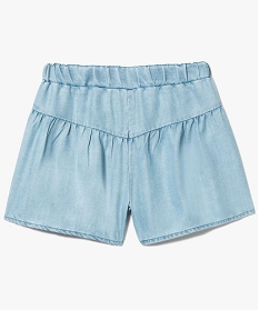 short taille haute ample et fluide bleu shorts2956401_1