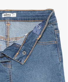 jean fille coupe slim 4 poches en matiere extensible gris jeans2958401_3
