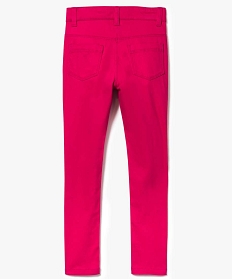 pantalon slim 4 poches color-block rose2959401_3
