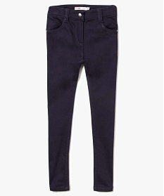 pantalon slim 4 poches color-block bleu2959501_1