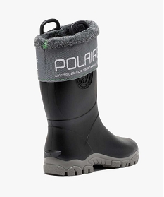 bottes avec doublure chaude amovible - boatilus noir3539501_4