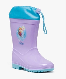 bottes de pluie - la reine des neiges violet3540601_2