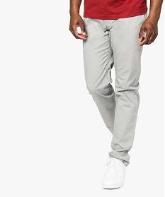 pantalon homme chino straight taille normale gris3568401_1