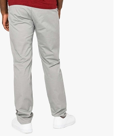 pantalon homme chino coupe slim gris pantalons de costume3568401_3