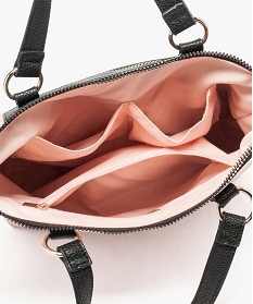 sac en toile avec fermeture zippee rose porte-monnaie et portefeuilles3966101_3