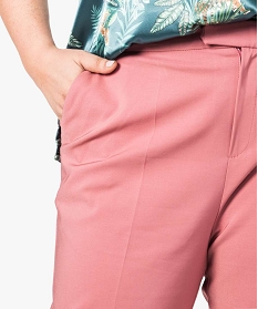 pantalon de tailleur 78e - gemo x lalaa misaki rose pantalons et jeans4000001_2