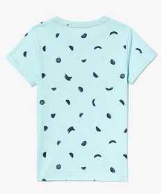 tee-shirt a message motifs fruits vert tee-shirts4041001_3