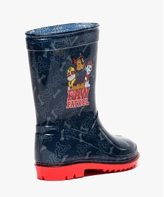 bottes de pluie motifs os - pat patrouille bleu6880401_4