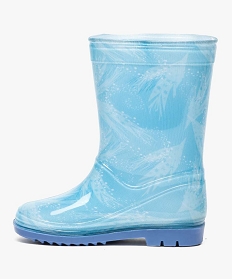 bottes de pluie la reine des neiges bleu6897701_3