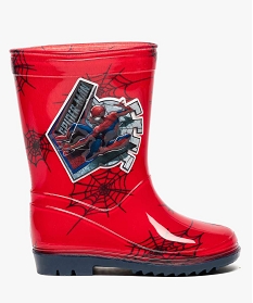 bottes de pluie crantees spiderman rouge6898001_1