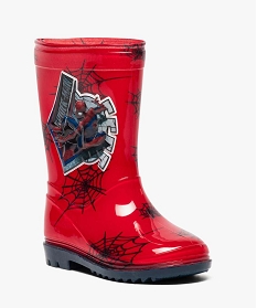 bottes de pluie crantees spiderman rouge6898001_2