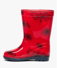 bottes de pluie crantees spiderman rouge6898001_3