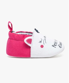 chaussures de naissance tete de chat blanc chaussures de naissance6919401_1