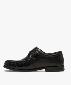 mocassins homme dessus cuir fermeture a scratch noir standard mocassins6950701_3