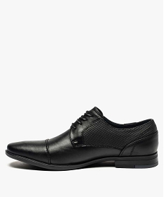 derbies homme unis a bout droit noir6952901_3