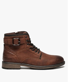 35WARRI bleu BOOTS CAMEL:30277720049-Synthetique/Textile/Synthetique/Textile/