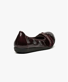 ballerines vernies souples rouge ballerines6976101_4