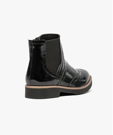 chelsea boots bi-matieres noir6990001_4
