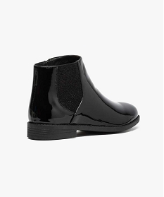 chelsea boots vernis noir bottines et boots6991501_4
