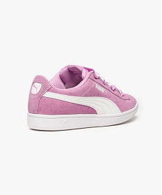 baskets en cuir suede avec lacets rubans - puma rose baskets7031601_4