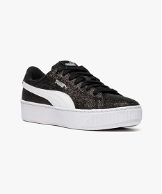 basket femme pailletee epaisse semelle - puma noir7039901_2