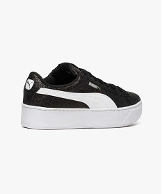 basket femme pailletee epaisse semelle - puma noir7039901_4