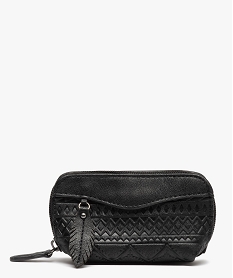 porte-monnaie a fermeture zippee noir standard porte-monnaie et portefeuilles7048901_3