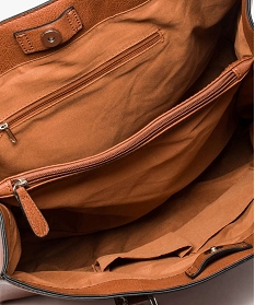 sac cabas rectangulaire avec bandouliere amovible orange7050701_3
