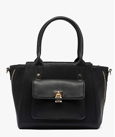 sac shopping avec detail cadenas noir7052701_1