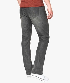 jean homme regular 5 poches taille normale longueur l34 gris jeans7063001_3
