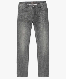 jean homme regular 5 poches taille normale longueur l34 gris jeans7063001_4