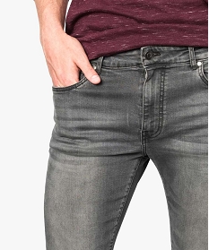 jean homme slim taille haute gris jeans slim7063801_2