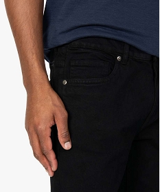 jean homme slim taille haute noir jeans slim7064001_2