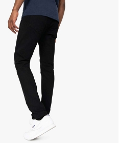 jean homme slim taille haute noir jeans slim7064001_3