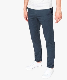 pantalon homme chino straight taille normale bleu7065501_1