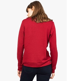 sweat a plastron brode rouge sweats7094401_3
