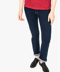 jean stretch coupe regular 5 poches bleu pantalons jeans et leggings7097301_1