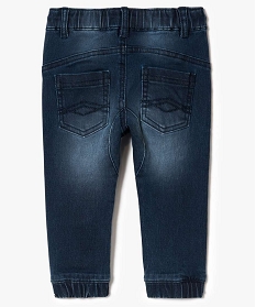 pantalon jogger en denim - lulu castagnette bleu jeans7159501_2
