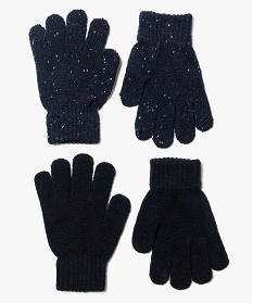 gants garcons assortis (lot de 2) multicolore7223001_1