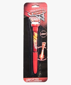 stylo lumineux garcon - disney cars rouge7224701_1