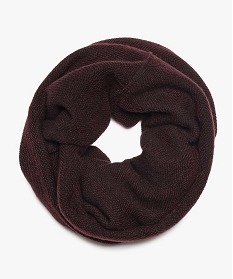 echarpe snood en maille rouge foulard echarpes et gants7230101_1