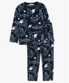 ensemble de pyjama motifs requins imprime7251901_1
