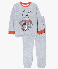 pyjama 2 pieces garcon avec motif requin gris7252001_1